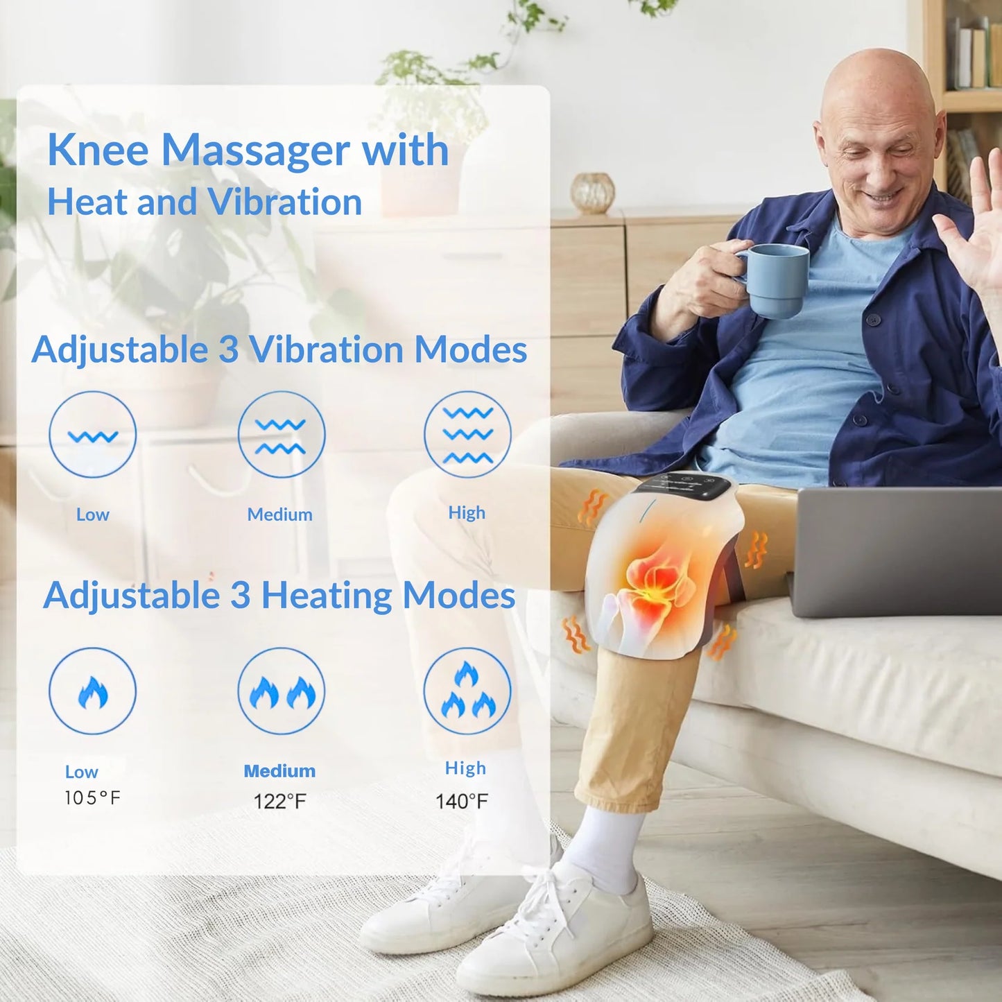 Wazzaz™ 4 In 1 Knee Massager