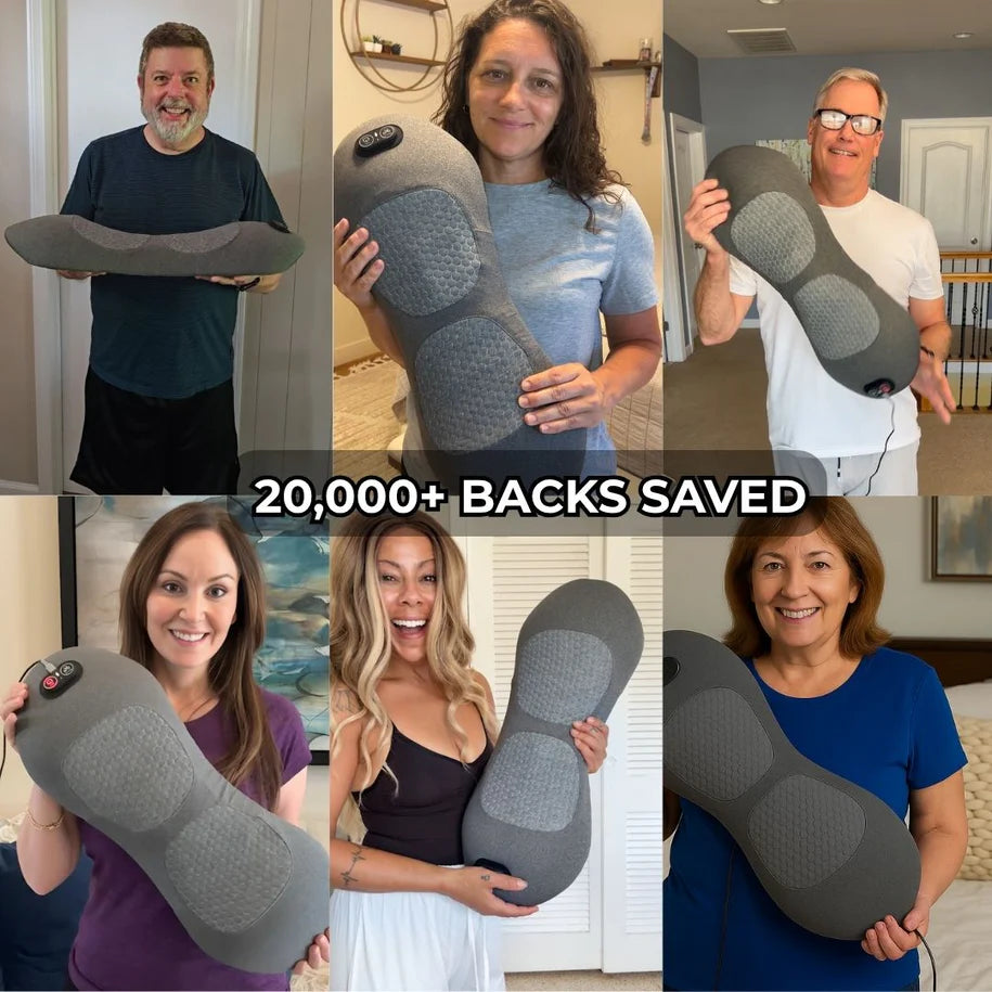 Wazzaz™ Triple Fusion Pillow for Back Pain Relief
