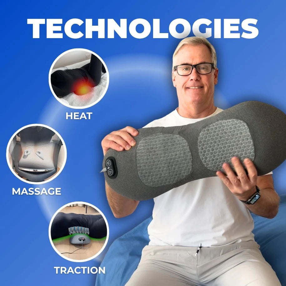 Wazzaz™ Triple Fusion Pillow for Back Pain Relief