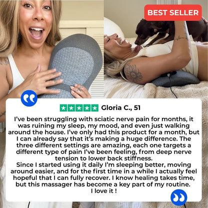 Wazzaz™ Triple Fusion Pillow for Back Pain Relief